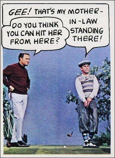 Laugh-In (Base Set) card 27 GEE! That's My Mother - In - Law Standing There!
