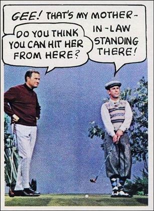 Laugh-In (Base Set) card 27 GEE! That's My Mother - In - Law Standing There!