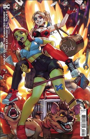 Harley Quinn: The Animated Series - The Eat, Bang, Kill Tour issue 6-B Derrick Chew Cardstock Cover