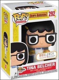 POP! Animation figure 292 Tina Belcher BoxLunch Exclusive