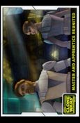 Star Wars: The Clone Wars (Animation Cel Subset) card 8 Master and Apprentice Reunited