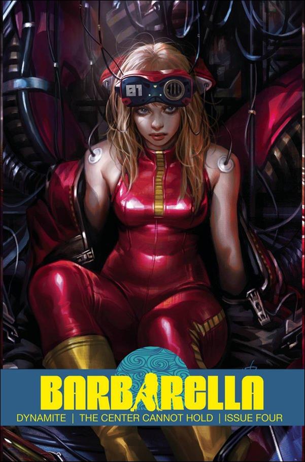 Barbarella: The Center Cannot Hold issue 4 Derrick Chew Cover