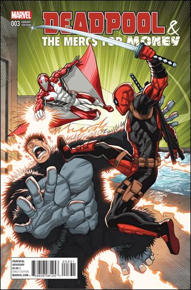 Deadpool & the Mercs for Money (2016/04) issue 3-B Ron Lim Cover