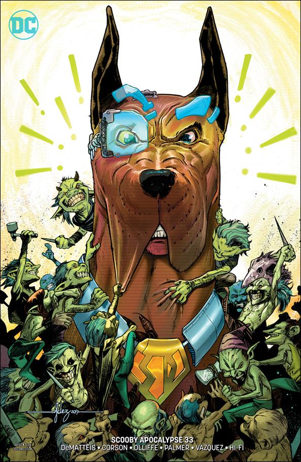 Scooby Apocalypse issue 33-B Javi Fernandez Cover