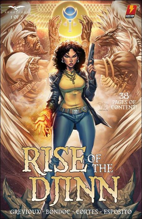 Rise of the Djinn issue 1 Paolo Pantalena Cover