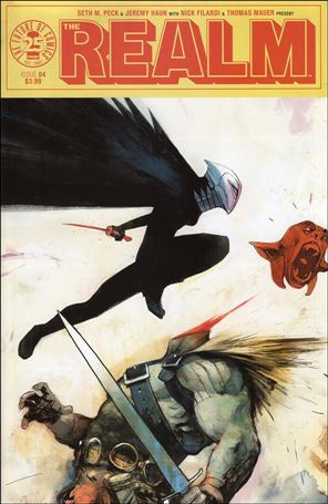 Realm (2017) issue 4-B Mike Huddleston Cover