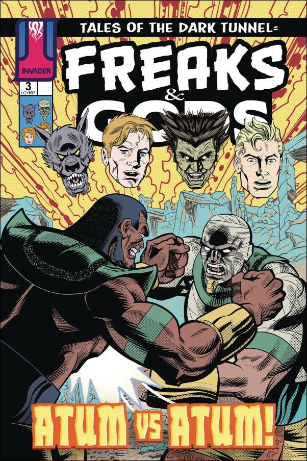 Freaks & Gods (2022) issue 3 Giuseppe D'Elia Cover