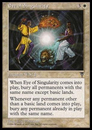 Magic the Gathering: Visions (Base Set) card 4 Eye of Singularity