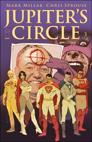 Jupiter's Circle (2015/11) issue 3 Bill Sienkiewicz Cover