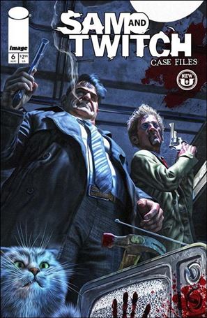 Sam and Twitch: Case Files (2024) issue 6 Mark Spears Cover