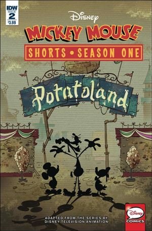 Mickey Mouse Shorts: Season One issue 2 Andy Suriano Cover