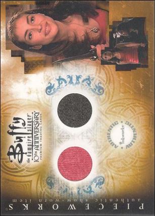 Buffy the Vampire Slayer: 10th Anniversary (Pieceworks Subset) card PW-11 Top & Pants Worn By Lyari Limon As Kennedy