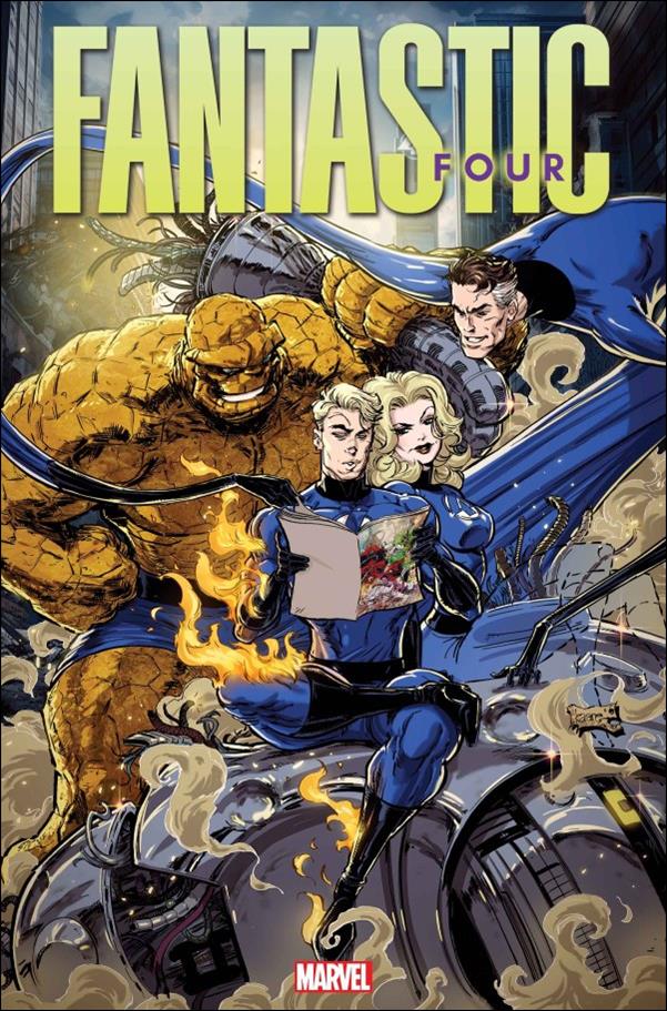 Fantastic Four (2022) issue 17-C Kaare Andrews Marvel Comics Presents Cover