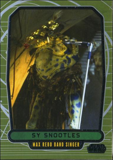 Star Wars Galactic Files (Base Set) card 182 Sy Snootles Max Rebo Band Singer