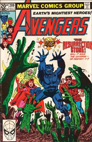 Avengers (1963) issue 209-B UK Price Cover