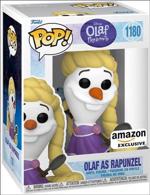 POP! Disney figure 1180 Olaf as Rapunzel Amazon Exclusive
