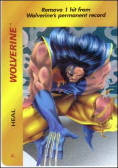 Marvel OverPower (Base Set) card nn232 Wolverine: Heal