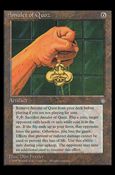 Magic the Gathering: Ice Age (Base Set) card 308 Amulet of Quoz