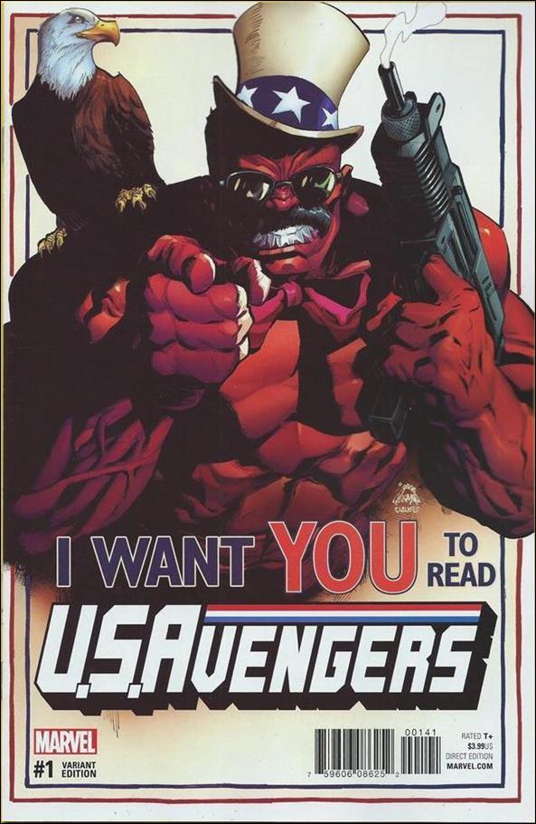 U.S.Avengers issue 1-E Ryan Stegman 1:25 Cover