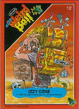 Weird Ball (Base Set) card 12 Izzy Gone