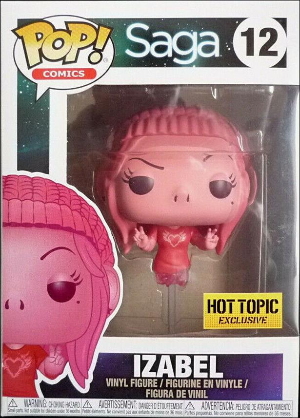 POP! Comics figure 12 Izabel Hot Topic Exclusive