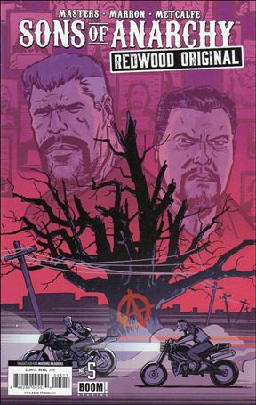 Sons of Anarchy Redwood Original issue 5 Brahm Revel Cover