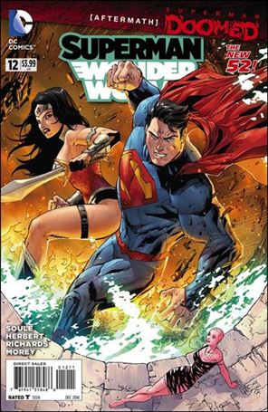 Superman/Wonder Woman issue 12 Tony S. Daniel Standard Cover