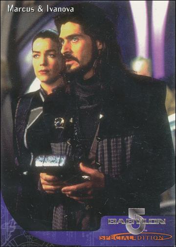 Babylon 5 Special Edition (Base Set) card 51 Marcus & Ivanova