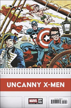 Uncanny X-Men (2024) issue 19-G Frank Robbins Bicentennial 1:50 Hidden Gem Cover