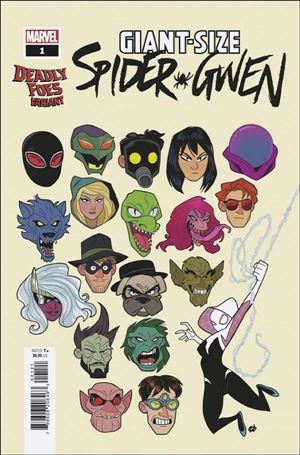 Giant-Size Spider-Gwen issue 1-B Dave Bardin Deadly Foes Cover