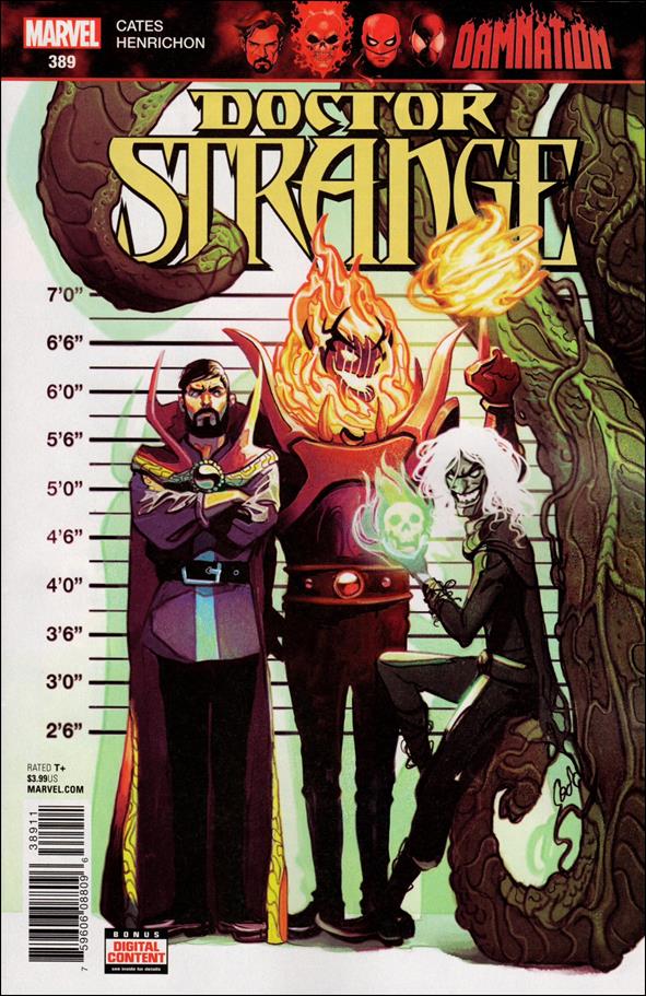 Doctor Strange (1968) issue 389 Michael Del Mundo Cover
