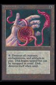 Magic the Gathering: Limited Edition Alpha (Base Set) card 267 Nevinyrral's Disk