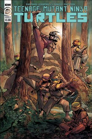 Teenage Mutant Ninja Turtles (2011) issue 131 Pablo Tunica Cover