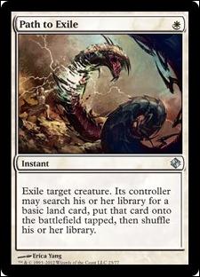 Magic the Gathering: Duel Decks: Venser vs. Koth (Base Set) card 23 Path to Exile