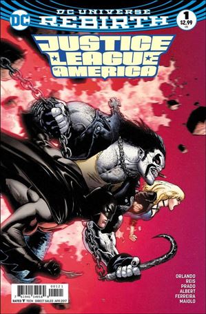 Justice League of America (2017) issue 1-B Mark Brooks Cover