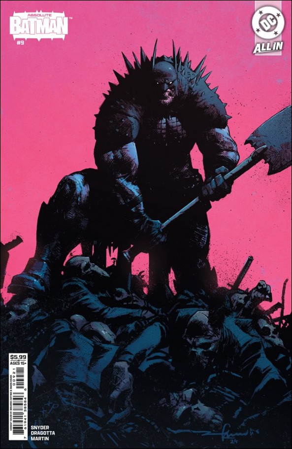 Absolute Batman issue 9-B Gerardo Zaffino Cardstock Cover