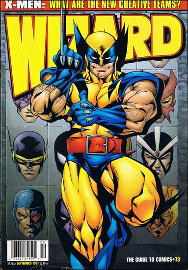 Wizard: The Guide to Comics issue 73 Carlos Pacheco Wolverine Cover