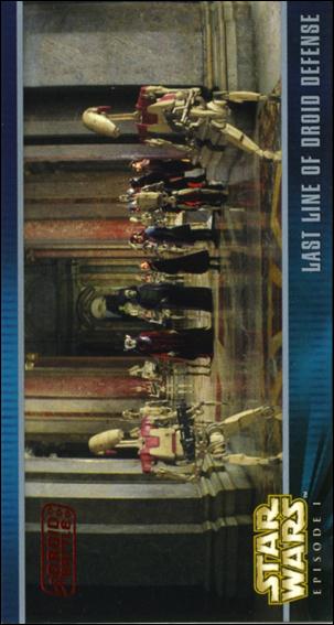 Star Wars: Episode I Widevision: Series 1 (Expansion Subset) card X-39 Last Line of Droid Defense