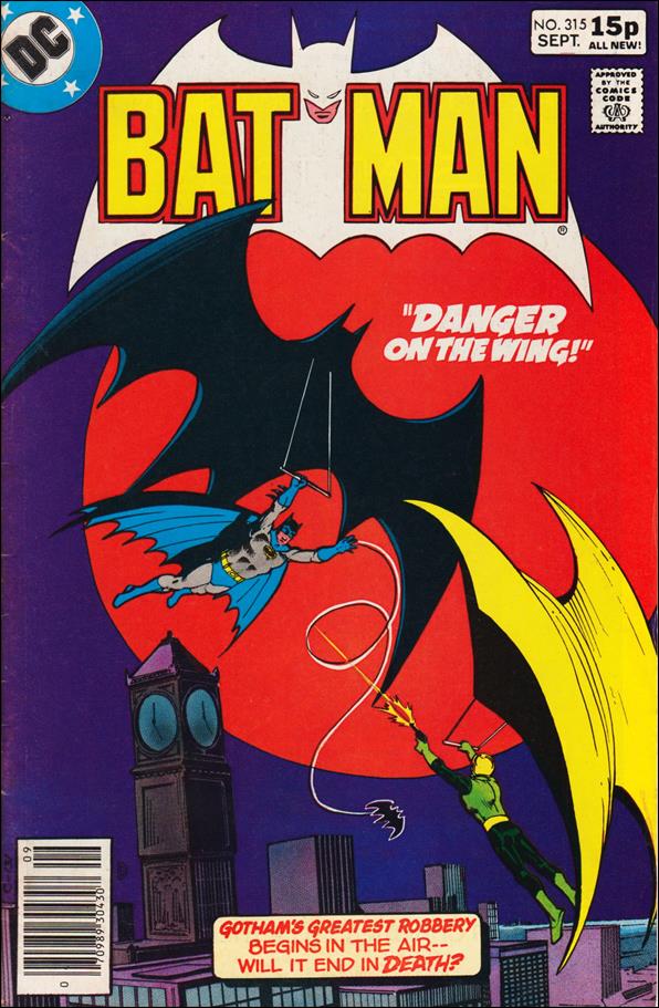 Batman (1940) issue 315-C UK Price Cover