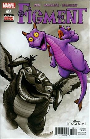 Disney Kingdoms: Figment issue 2-B John Tyler Christopher Cover (2nd Printing)