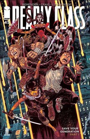 Deadly Class issue 45-B Brian Level Cover