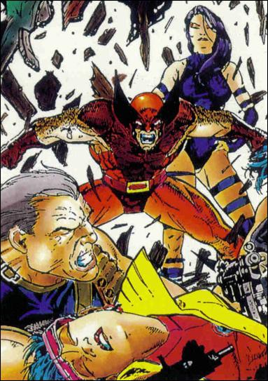 X-Men (Base Set) card 13 Harriers