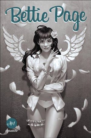 Bettie Page (2023) issue 1-I Jung-Geun Yoon 1:10 B&W Cover