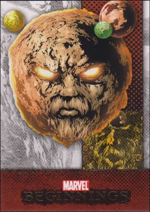 Marvel Beginnings: Series 1 (Base Set) card 38 Ego the Living Planet