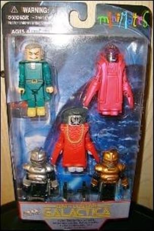 Classic Battlestar Galactica Minimates (Box Sets) Cover Image 1