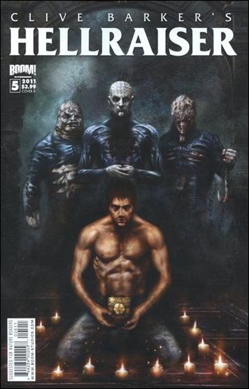 Clive Barker's Hellraiser (2011) issue 5-B Nick Percival Cover