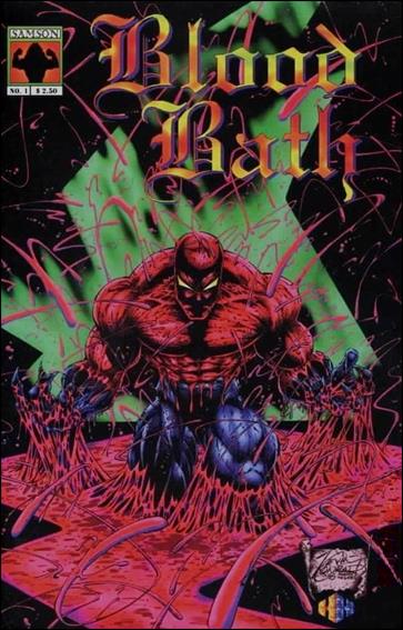 Blood Bath issue 1 Green Background
