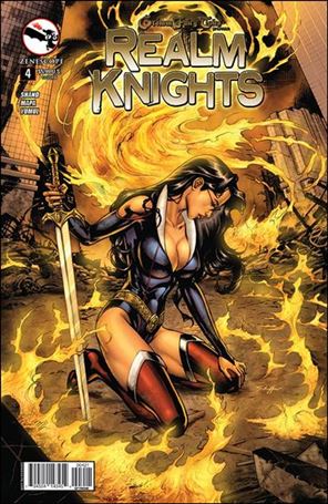 Grimm Fairy Tales Presents Realm Knights (2013/08) issue 4-B Michael Dooney Cover
