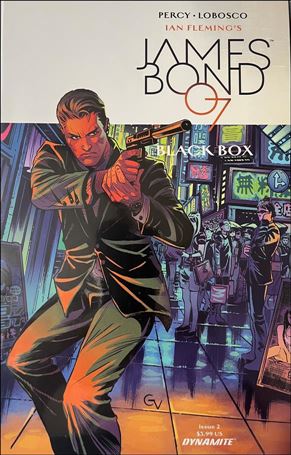 James Bond: Black Box issue 2-B Giovanni Valletta Cover