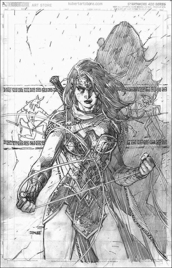 Wonder Woman (1942) issue 750-K Jim Lee 1:100 Sketch Cover
